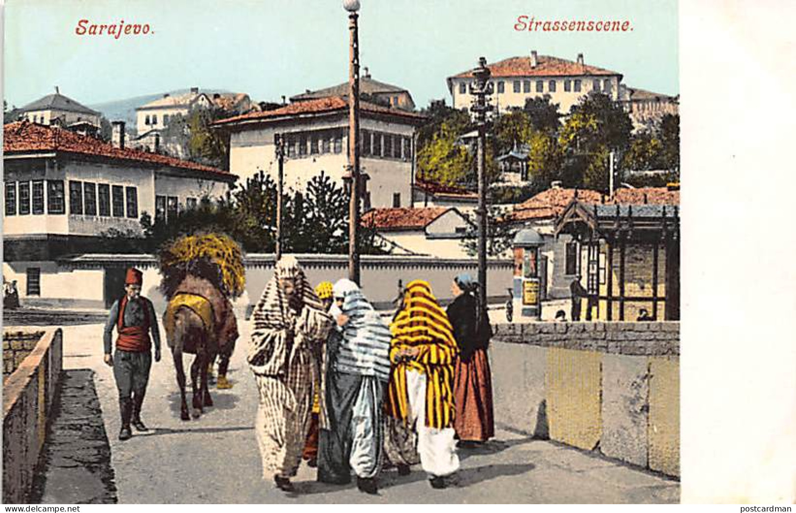 BOSNIA HERZEGOVINA - Sarajevo - Street Scene 3. - Bosnien-Herzegowina