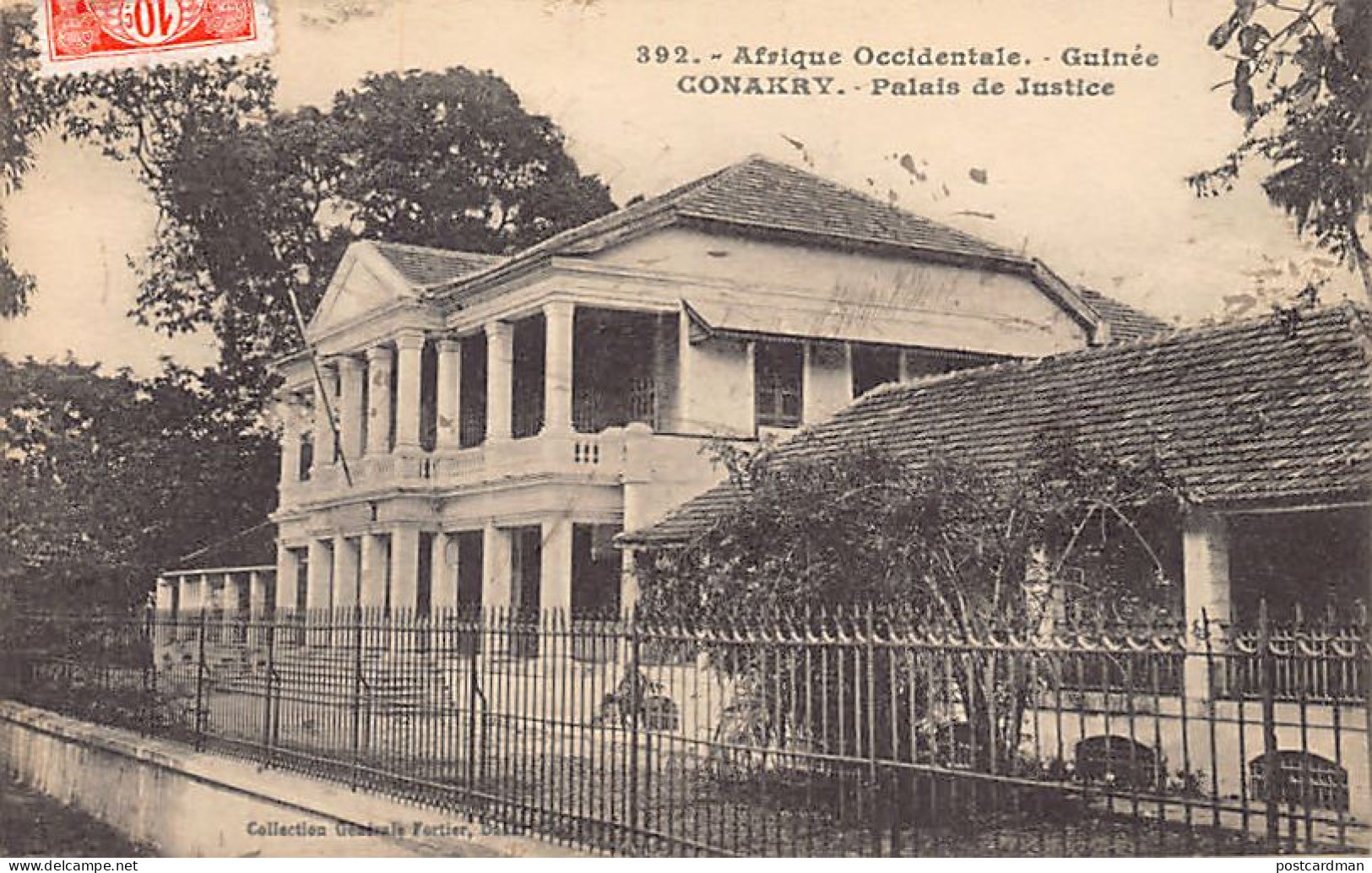 Guinée - CONAKRY - Palais De Justice - Ed. Fortier 392 - Guinée Française