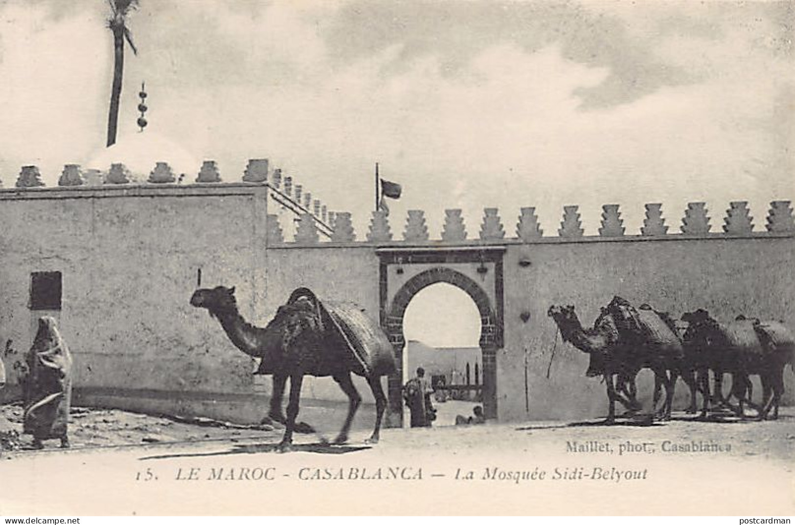 CASABLANCA - La Mosquée Sidi Belyoul - Ed. Maillet 15 - Casablanca