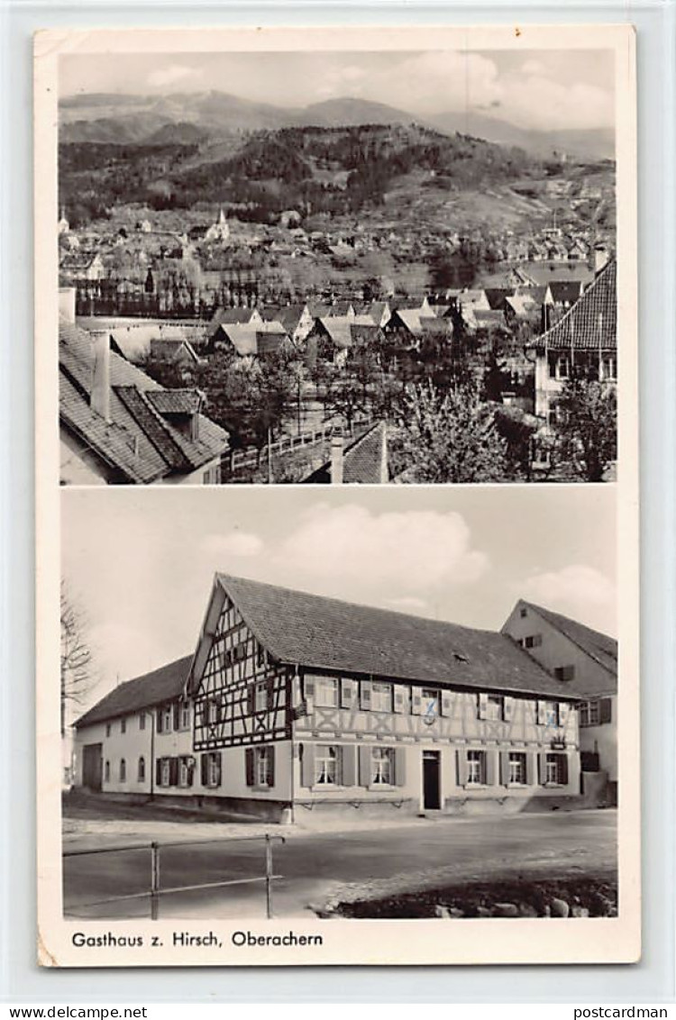 Deutschland - Achern (BW) Gasthau Z. Hirsch Oberachern - Gesamtansicht - Multiview - Achern