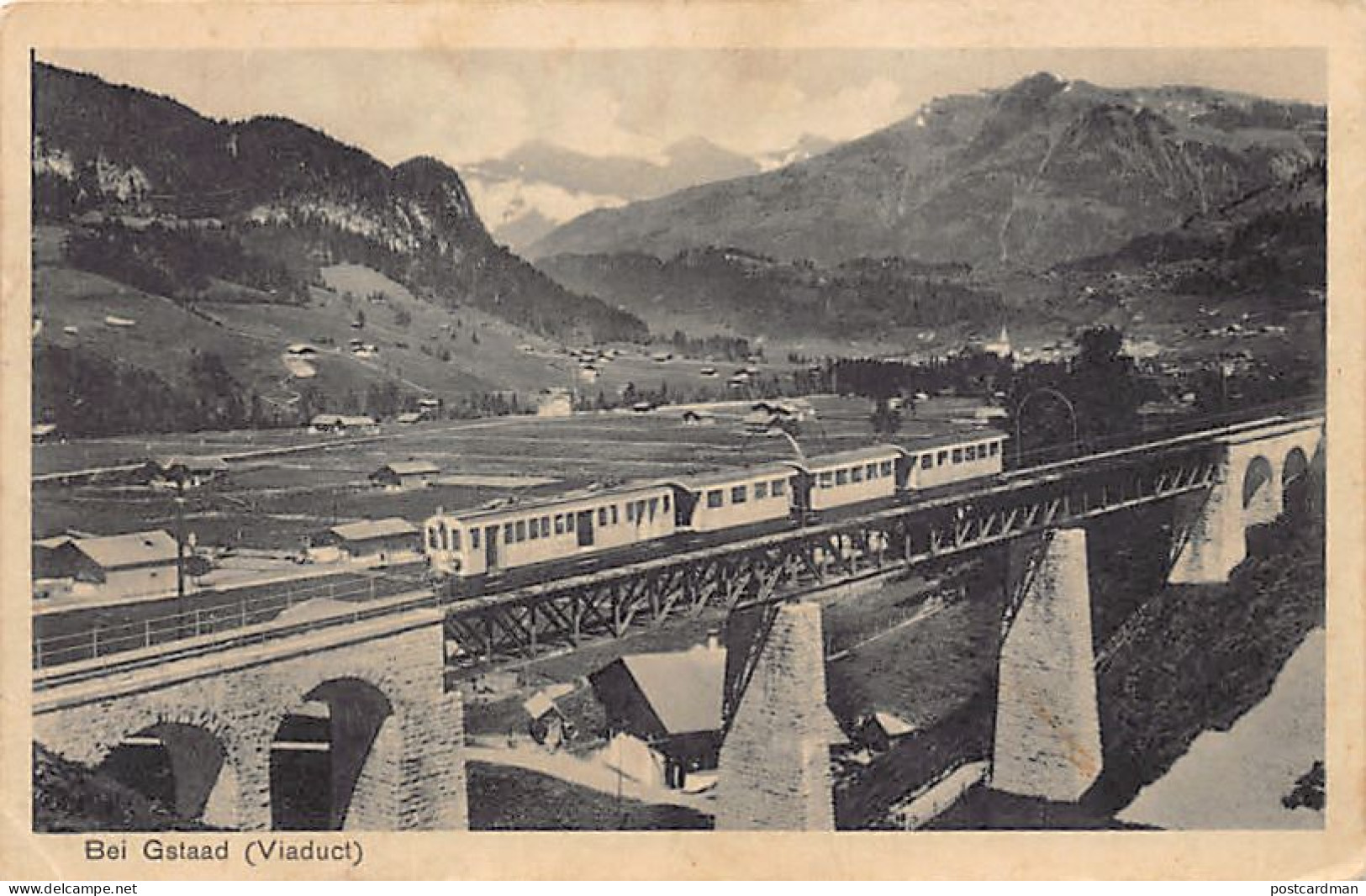 Bei Gstaad (BE) Viaduct - Verlag A. Oehrli  - Sonstige & Ohne Zuordnung