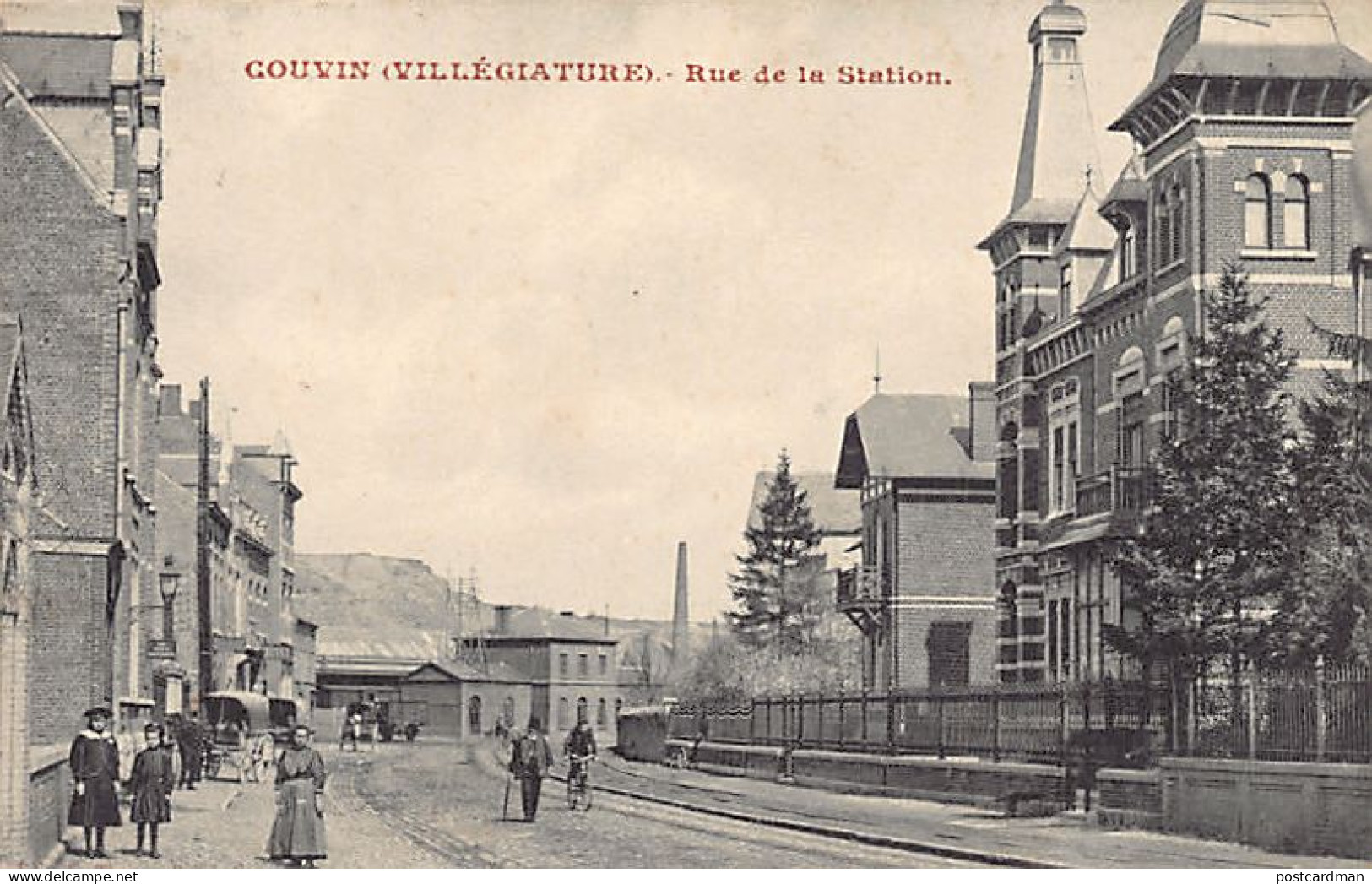 COUVIN (Namur) Rue De La Station - Ed. Inconnu  - Couvin