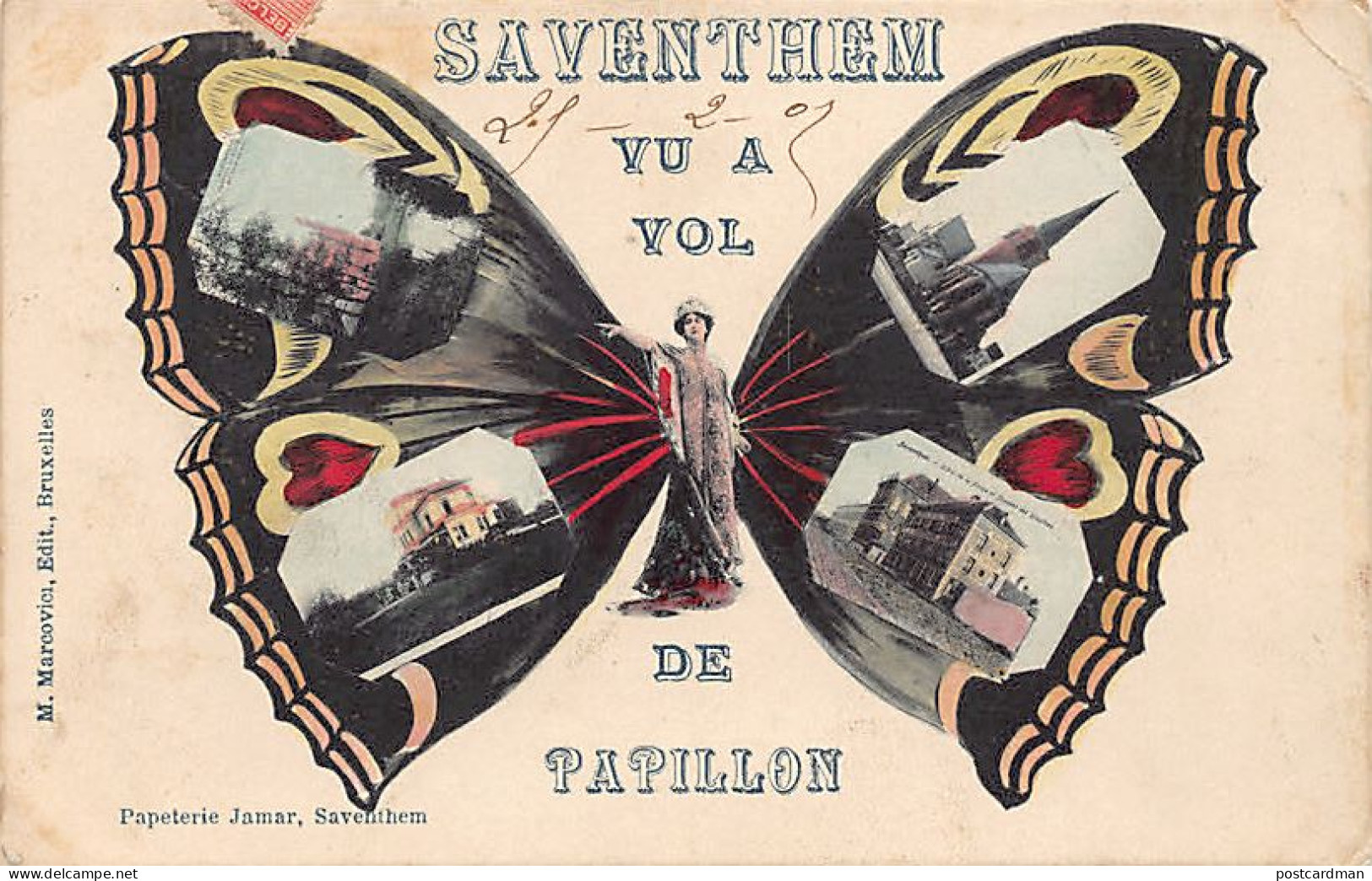 ZAVENTEM Saventhem (Vl. Br.) Vu A Vol De Papillon - Butterfly - Vlinder - Zaventem