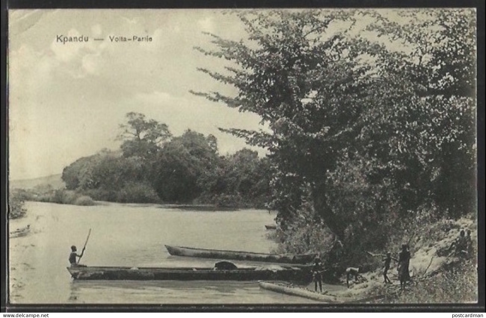 Togo - Kpandu - The Volta River. - Togo