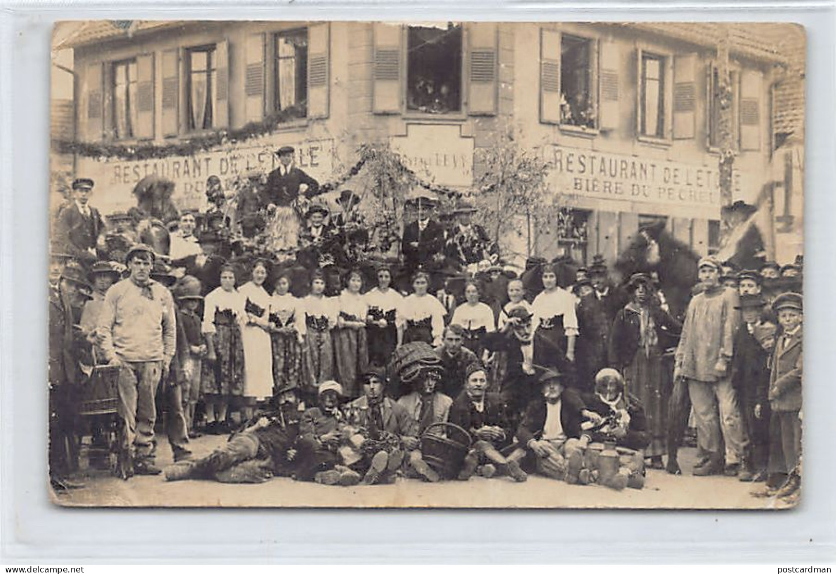 JUDAICA - France - QUATZENHEIM - Gustave Lévy, Restaurant De L'Etoile - CARTE PHOTO Datée Du 31 Octobre 1919 - Ed. Photo - Judaisme
