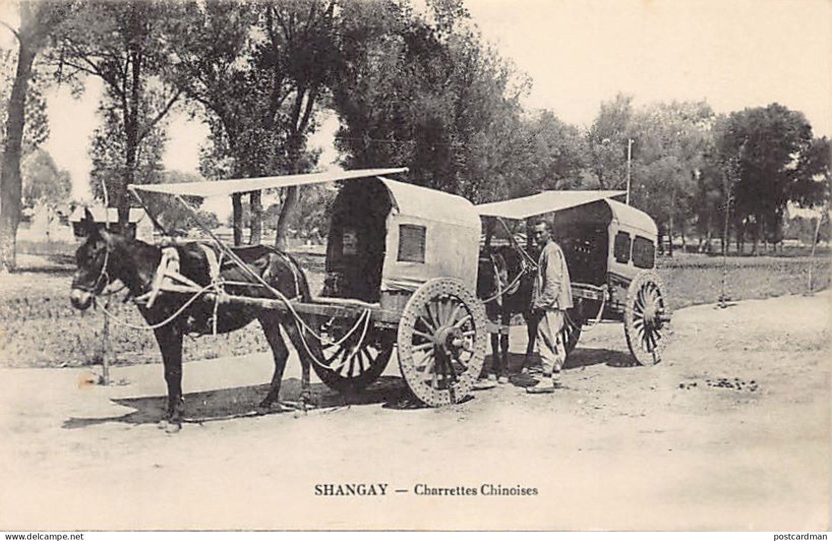 China - SHANGHAI - Chinese Carts - Publ. Unknown  - Chine