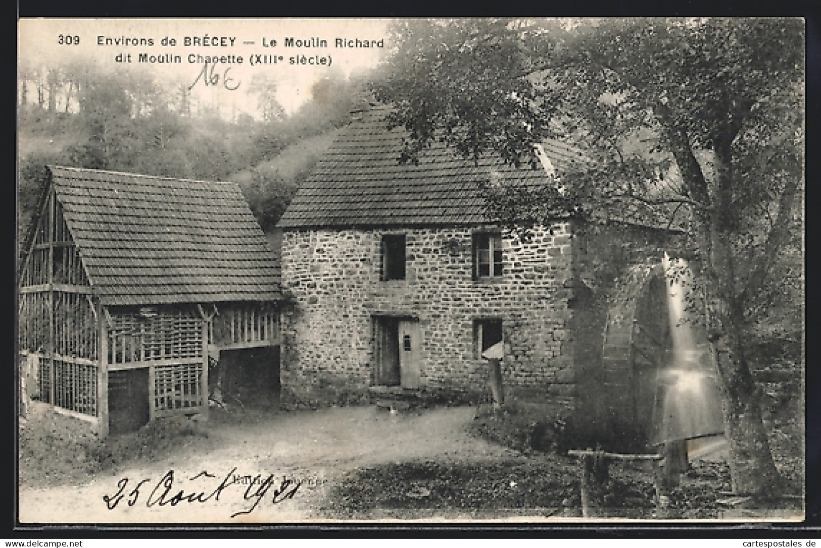 CPA Brécy, Le Moulin Richard Dit Moulin Chanette  - Autres & Non Classés