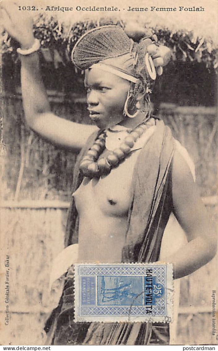 Guinée Conakry - NU ETHNIQUE - Femme Foulah - Ed. Fortier 1032 - Guinée