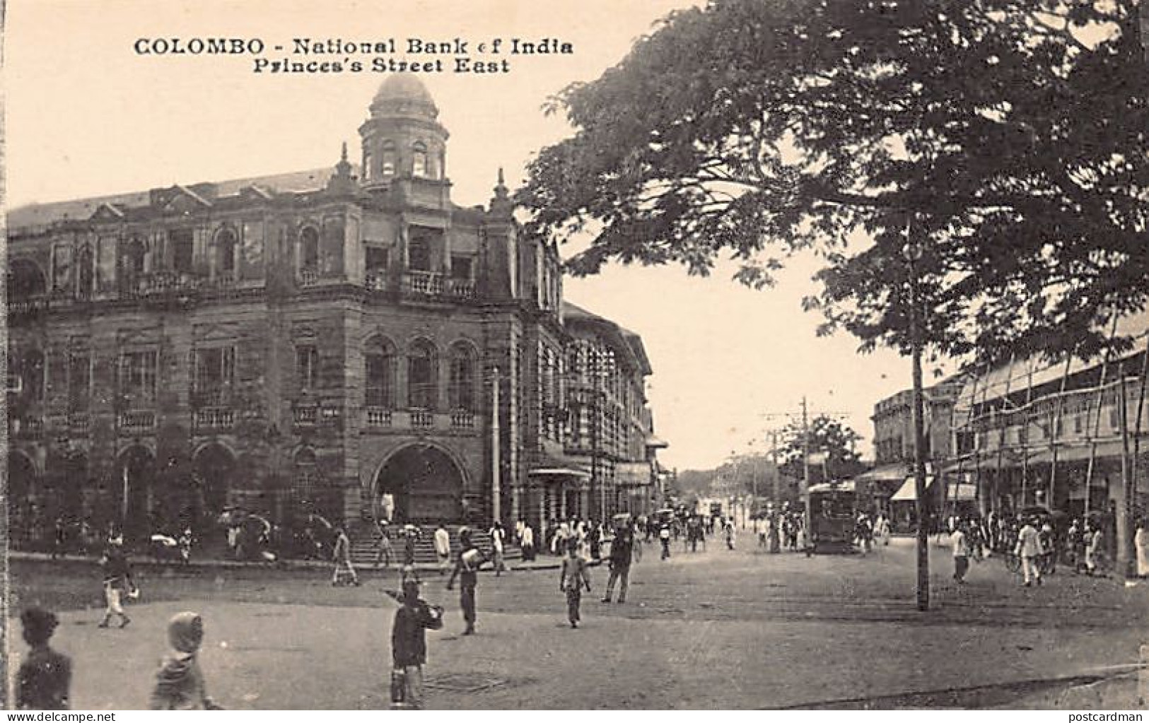 Sri Lanka - COLOMBO - National Bank Of India - Publ. H. Grimaud (no Imprint) - Sri Lanka (Ceylon)