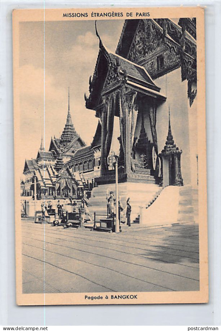 Thailand - Pagoda In Bangkok - Publ. Missions Etrangères De Paris  - Thaïlande