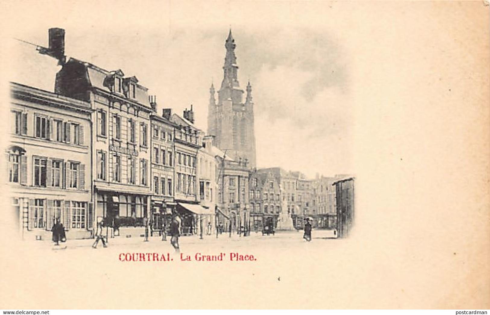 België - KORTRIJK (W. Vl.) La Grand'Place - Kortrijk