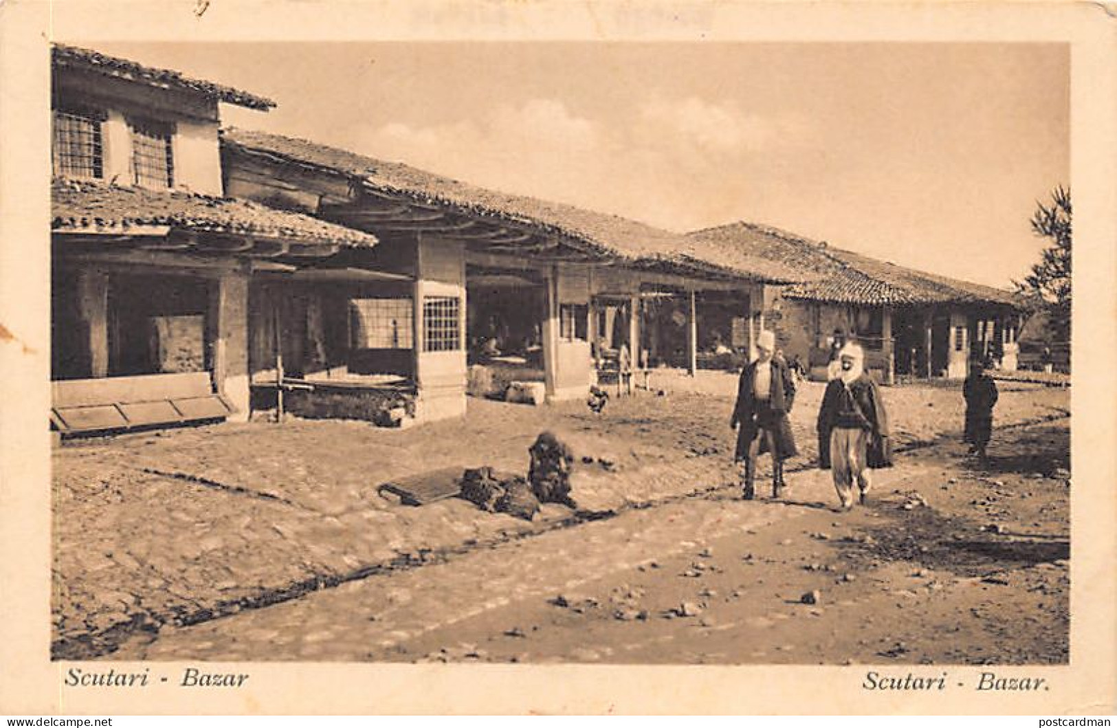 Albania - SHKODËR - The Bazaar - Publ. A. & J. Münzer  - Albania