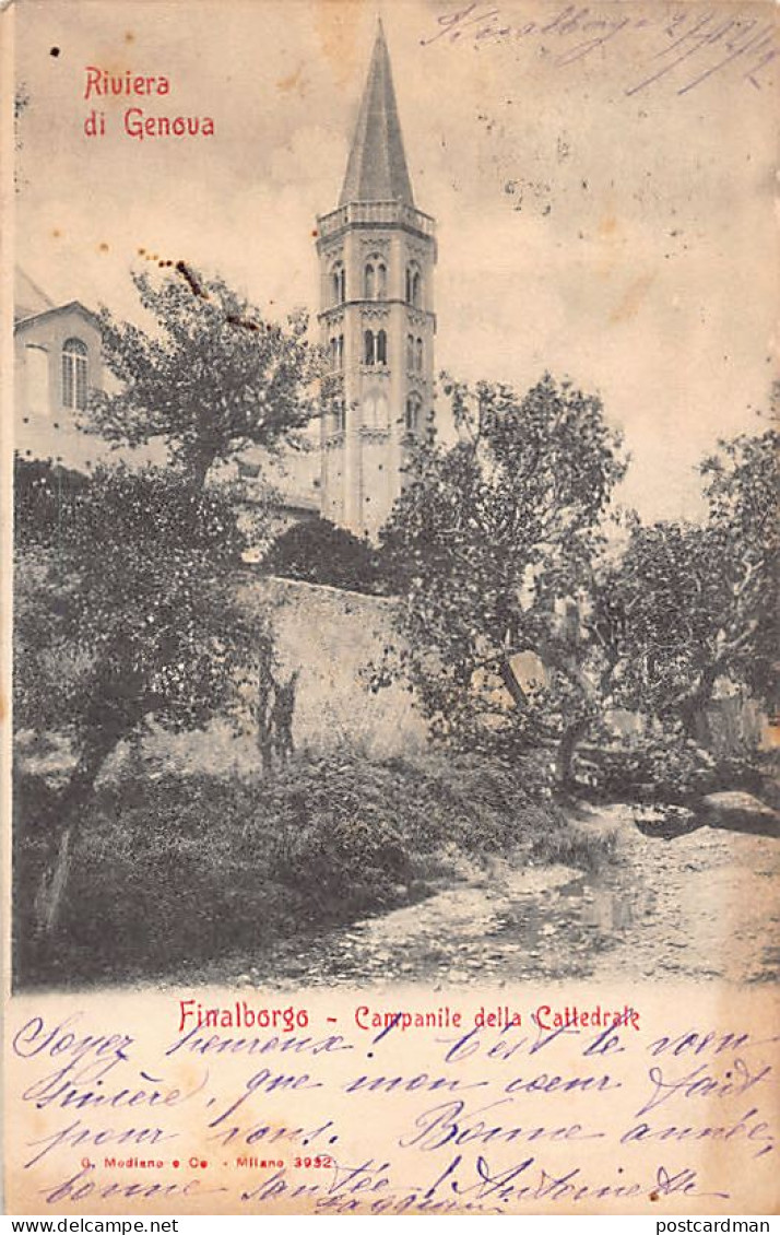 Italia - FINALBORGO (SV) Campanile Della Cattedrale - Andere & Zonder Classificatie