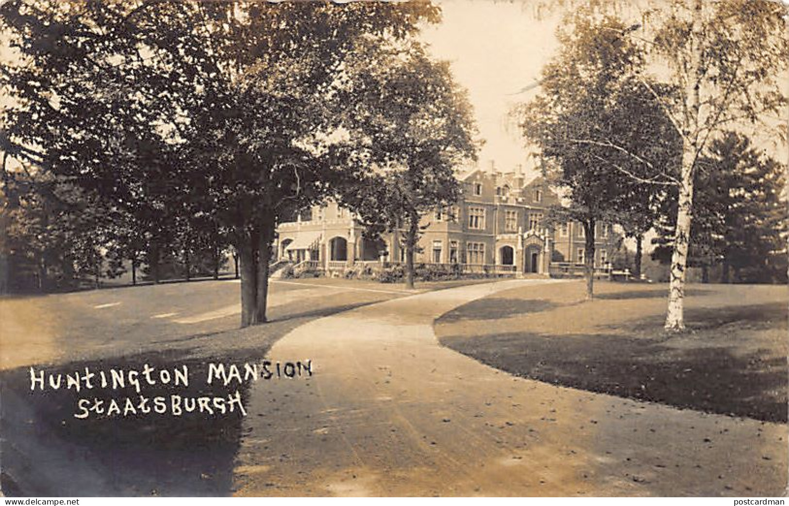 Usa - STAATSBURGH (NY) Huntington Mansion - REAL PHOTO Year 1911 - Sonstige & Ohne Zuordnung