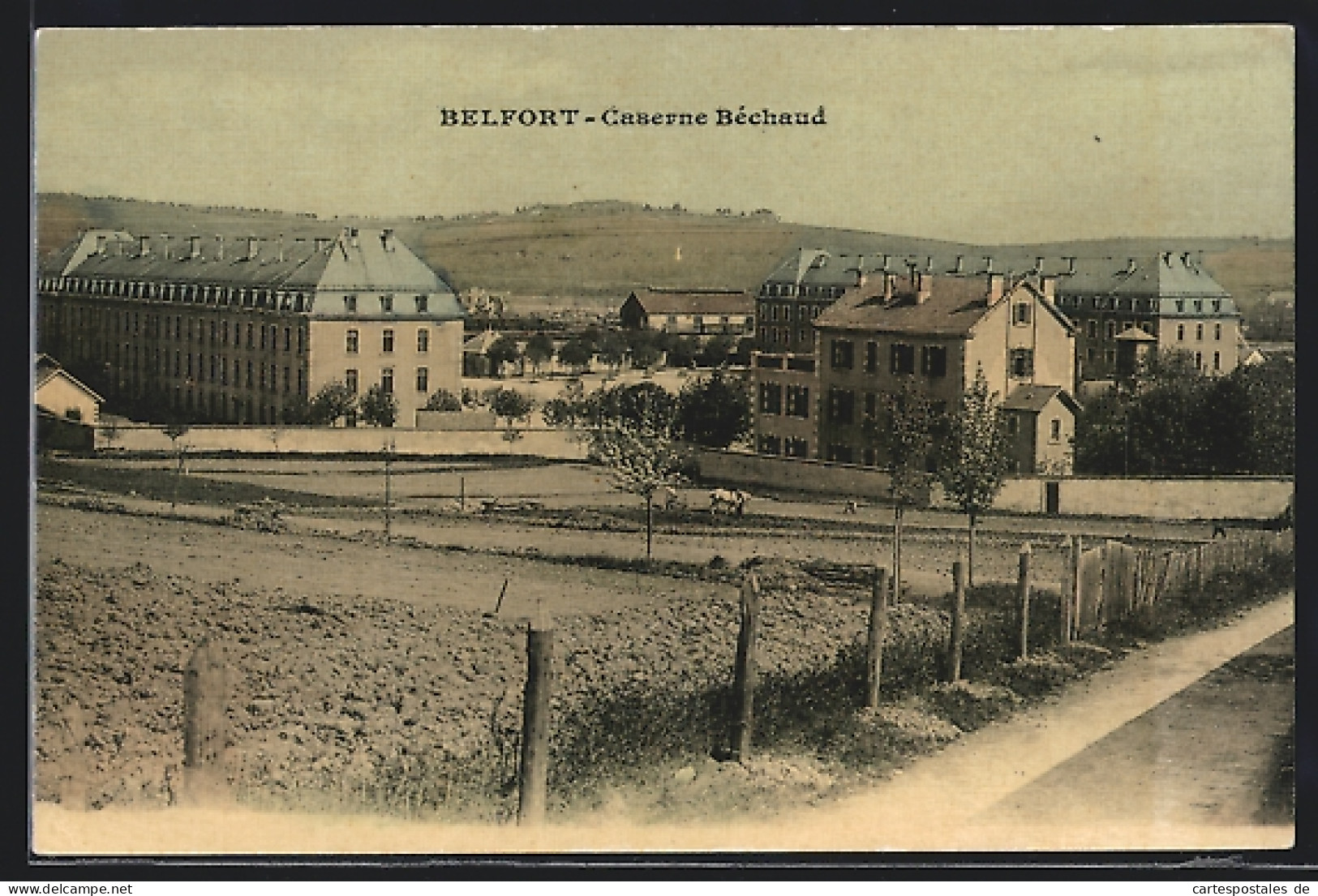 CPA Belfort, Caserne Béchaud  - Belfort - Città