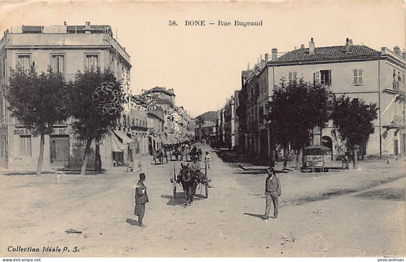 BÔNE Annaba - Rue Bugeaud - Ed. Collection Idéale P.S. 58 - Annaba (Bône)