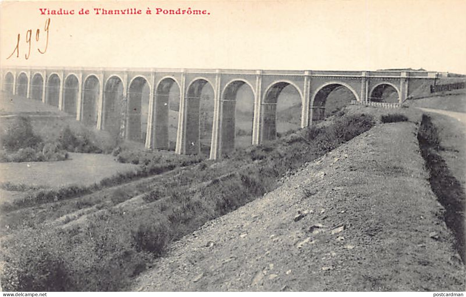 Belgique - PONDRÔME (Namur) Viaduc De Thanville - Autres & Non Classés