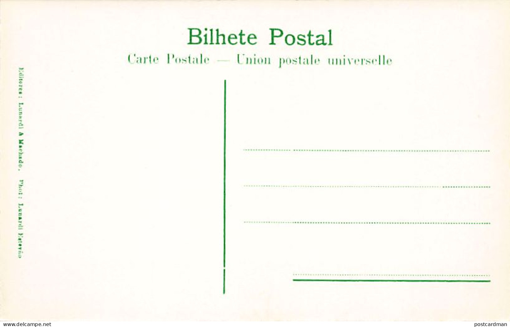 Brasil - BELLO HORIZONTE - Ponte Rustica (Parque) - Ed. Lunardi & Machado  - Andere & Zonder Classificatie