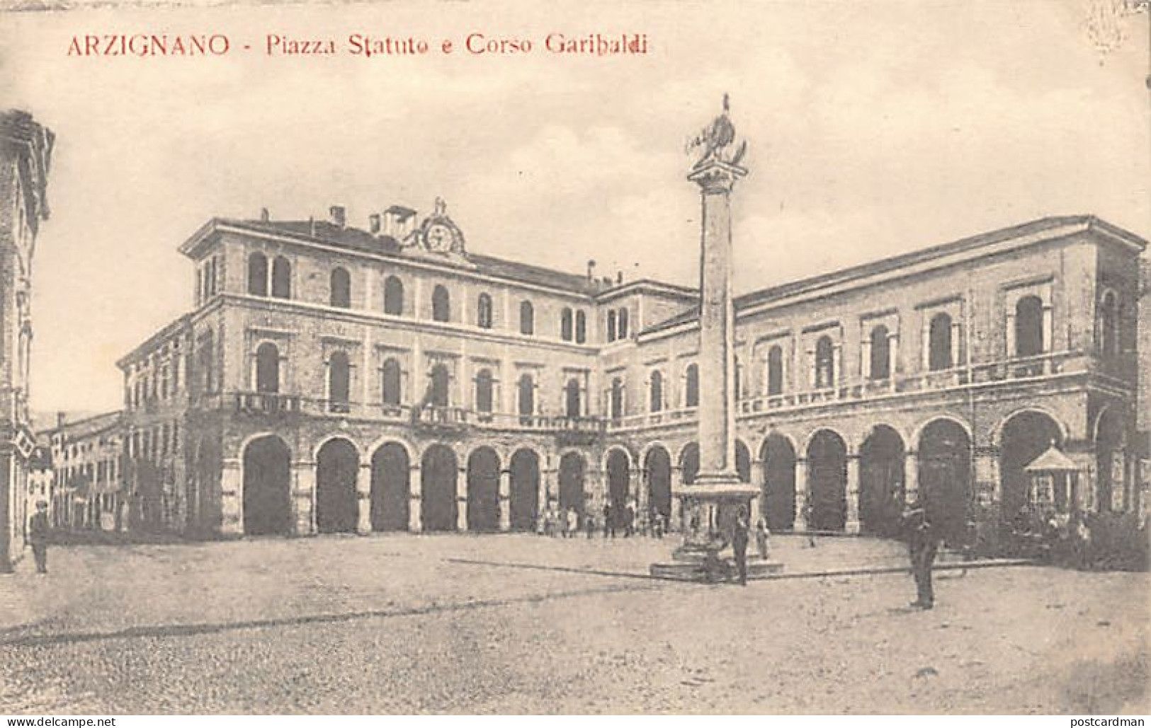 Italia - ARZIGNANO (VI) Piazza Statuto E Corso Garibaldi - Autres & Non Classés