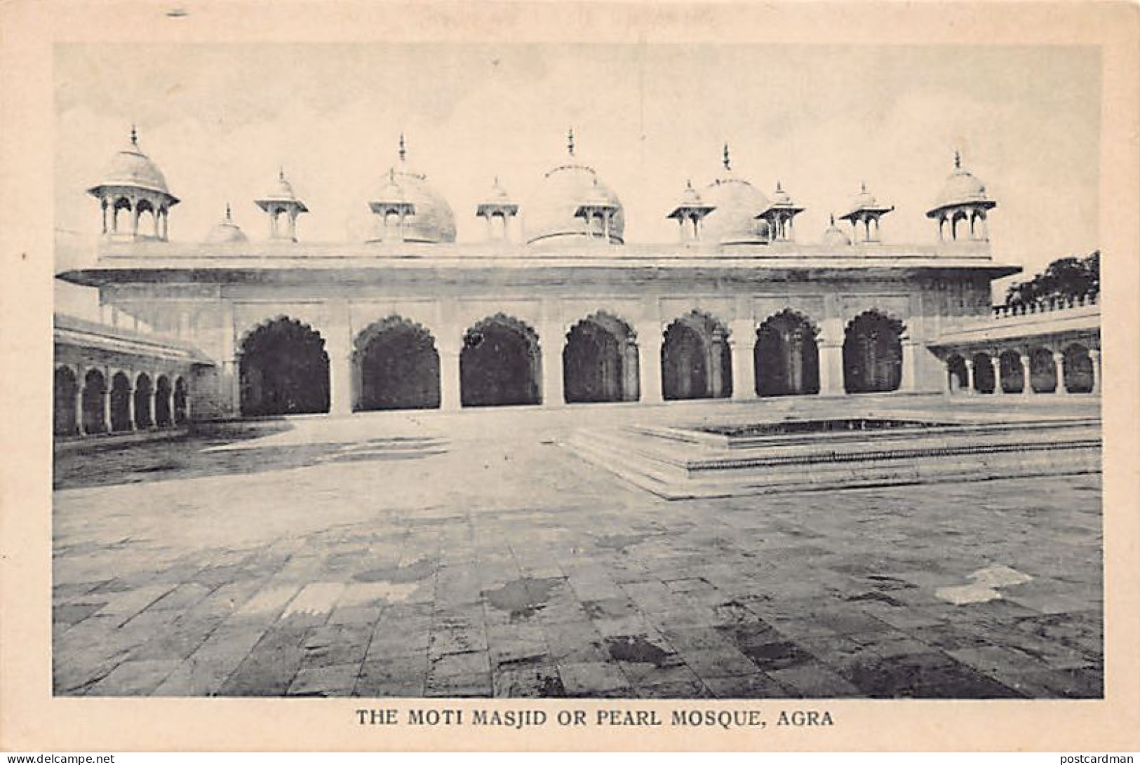 India - AGRA - The Moti Masjid Or Pearl Mosque - Inde