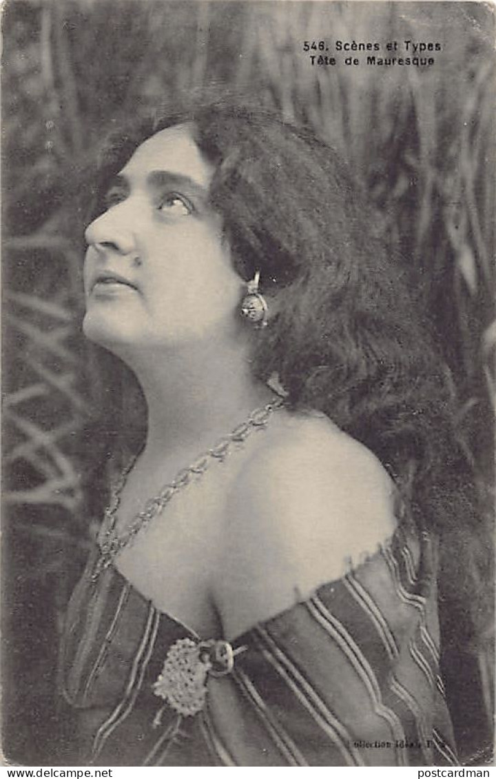 Algérie - Scènes & Types - Tête De Mauresque - Ed. Collection Idéale P.S. 547 - Femmes