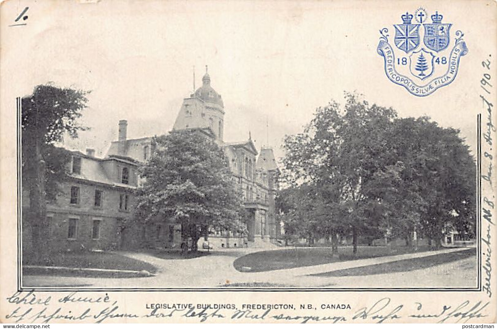 FREDERICTON (N.B.) Legislative Buildings - Publ. Unknown  - Fredericton