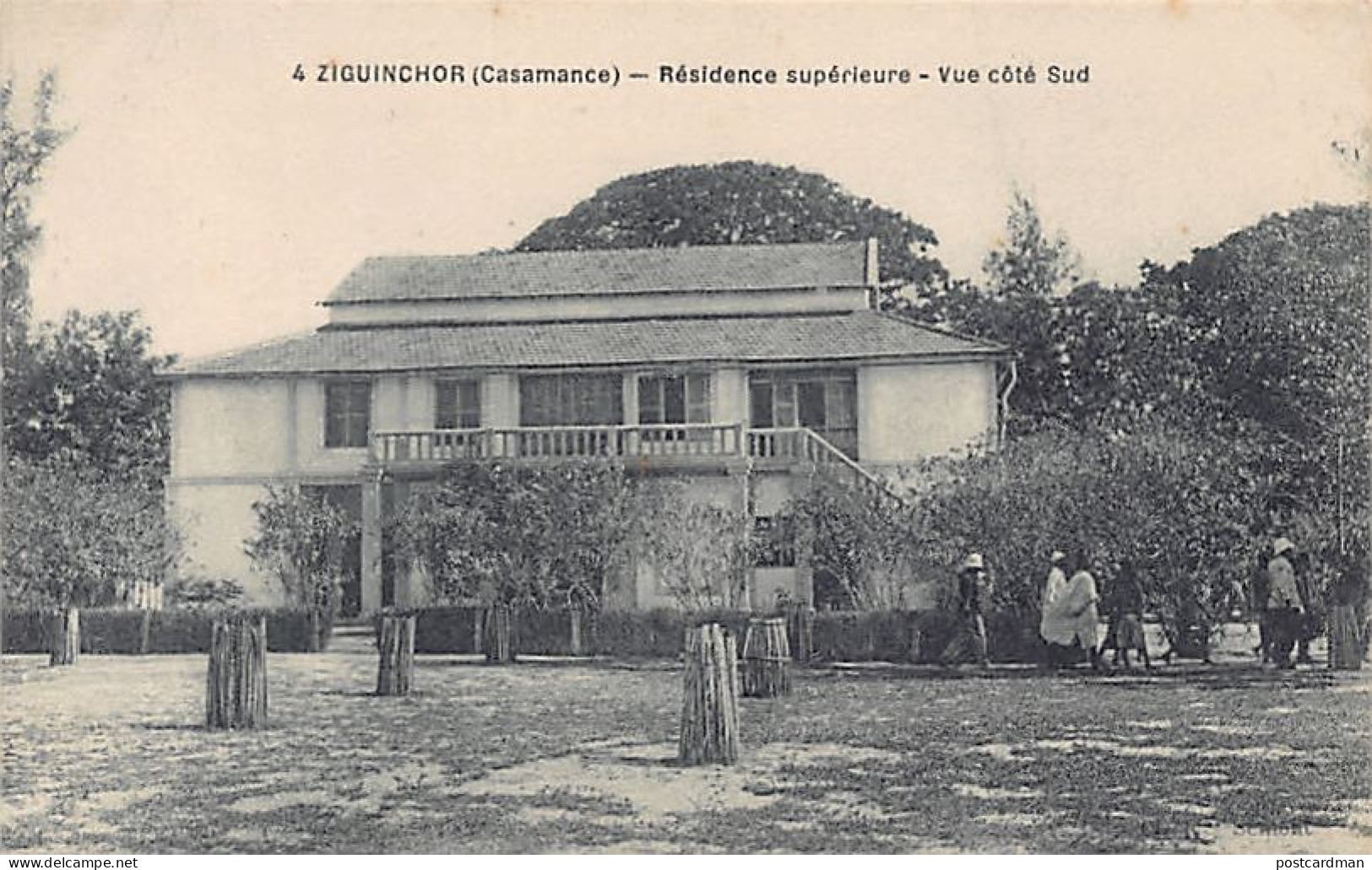 Sénégal - ZIGUINCHOR Casamance - Résidence Supérieure - Vue Côté Sud - Ed. Mme Sémont 4 - Sénégal