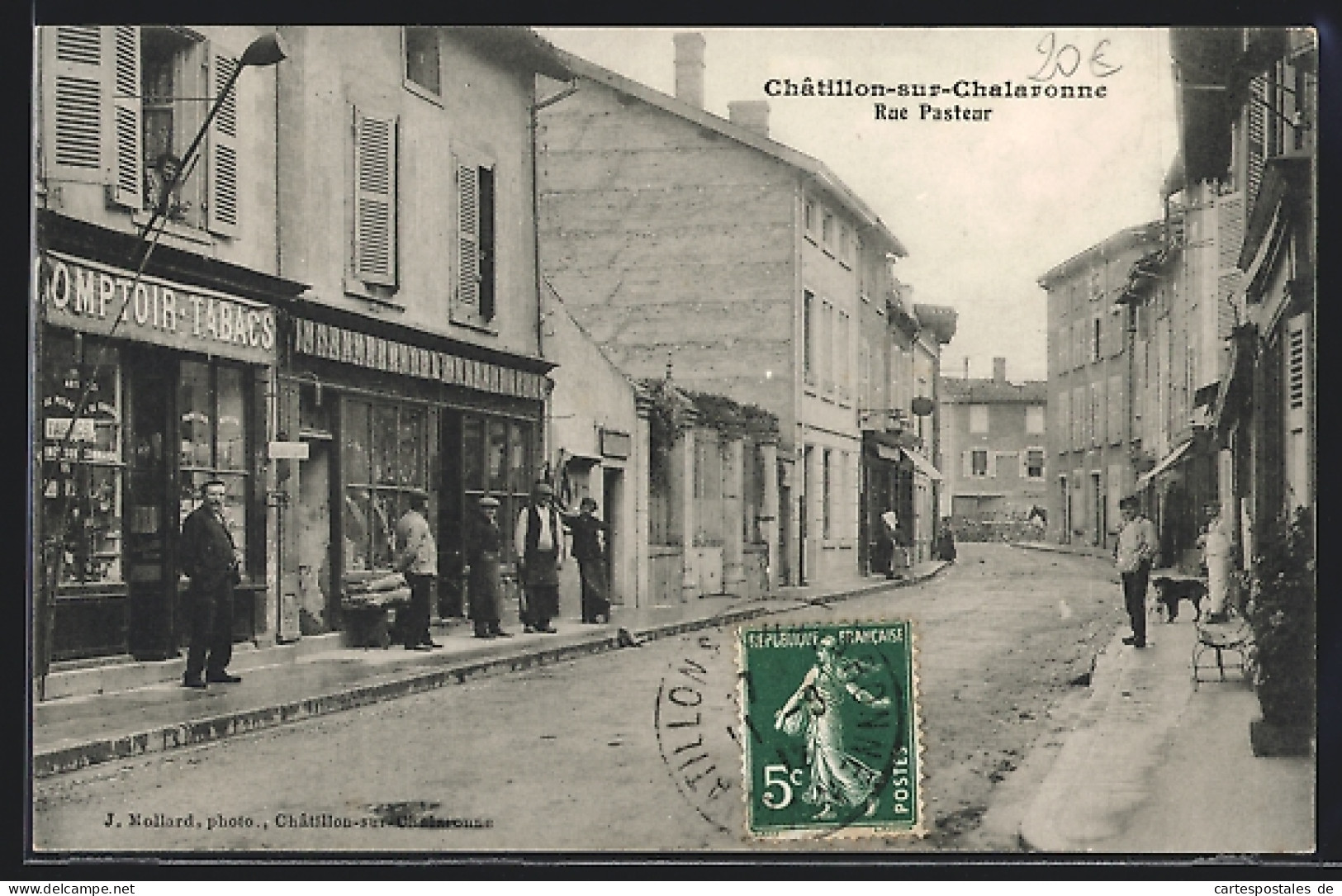 CPA Chatillon-sur-Chalaronne, Rue Pasteur  - Châtillon-sur-Chalaronne