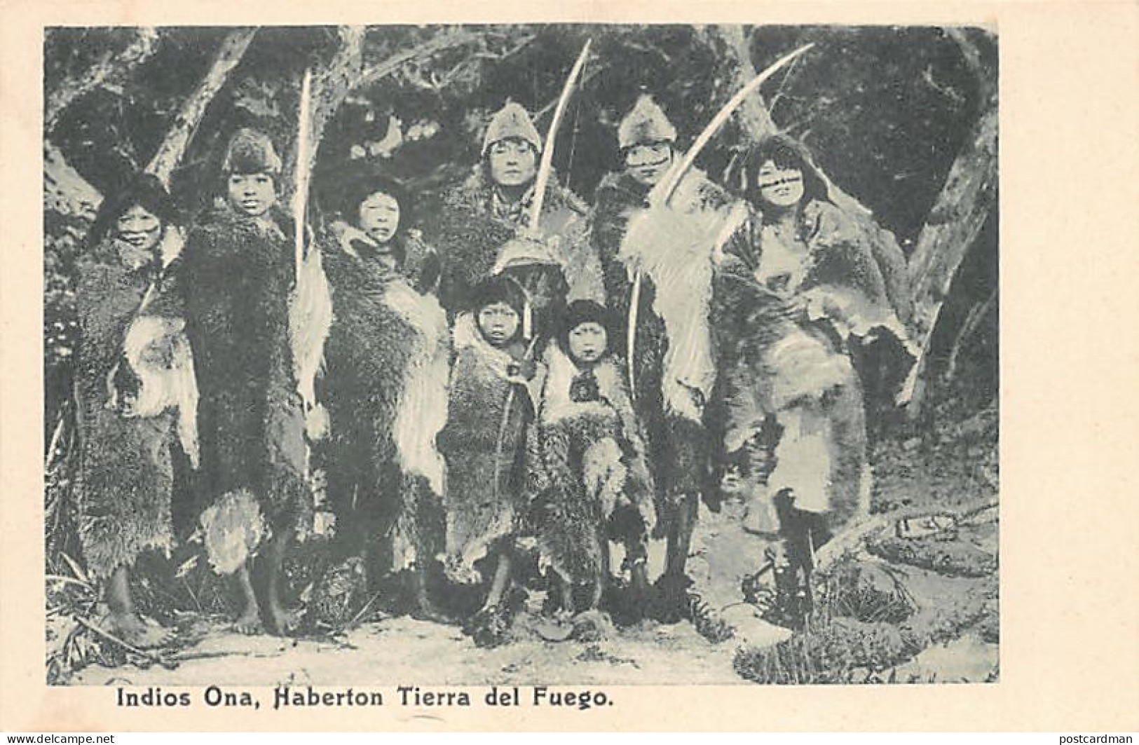 Argentina - Indios Ona, Haberton, Tierra Del Fuego - Ed. Desconocido  - Argentinien
