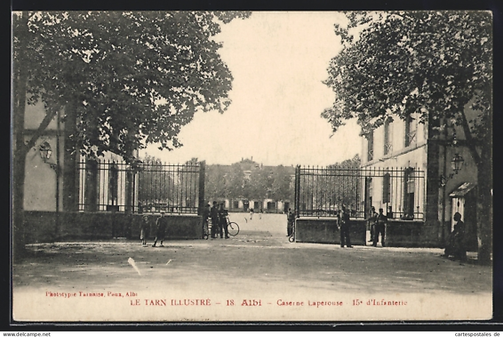 CPA Albi, Caserne Lapérouse - 15 D`Infanterie  - Albi