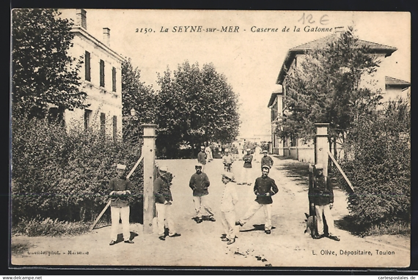 CPA La Seyne-sur-Mer, Caserne De La Gatonne  - La Seyne-sur-Mer