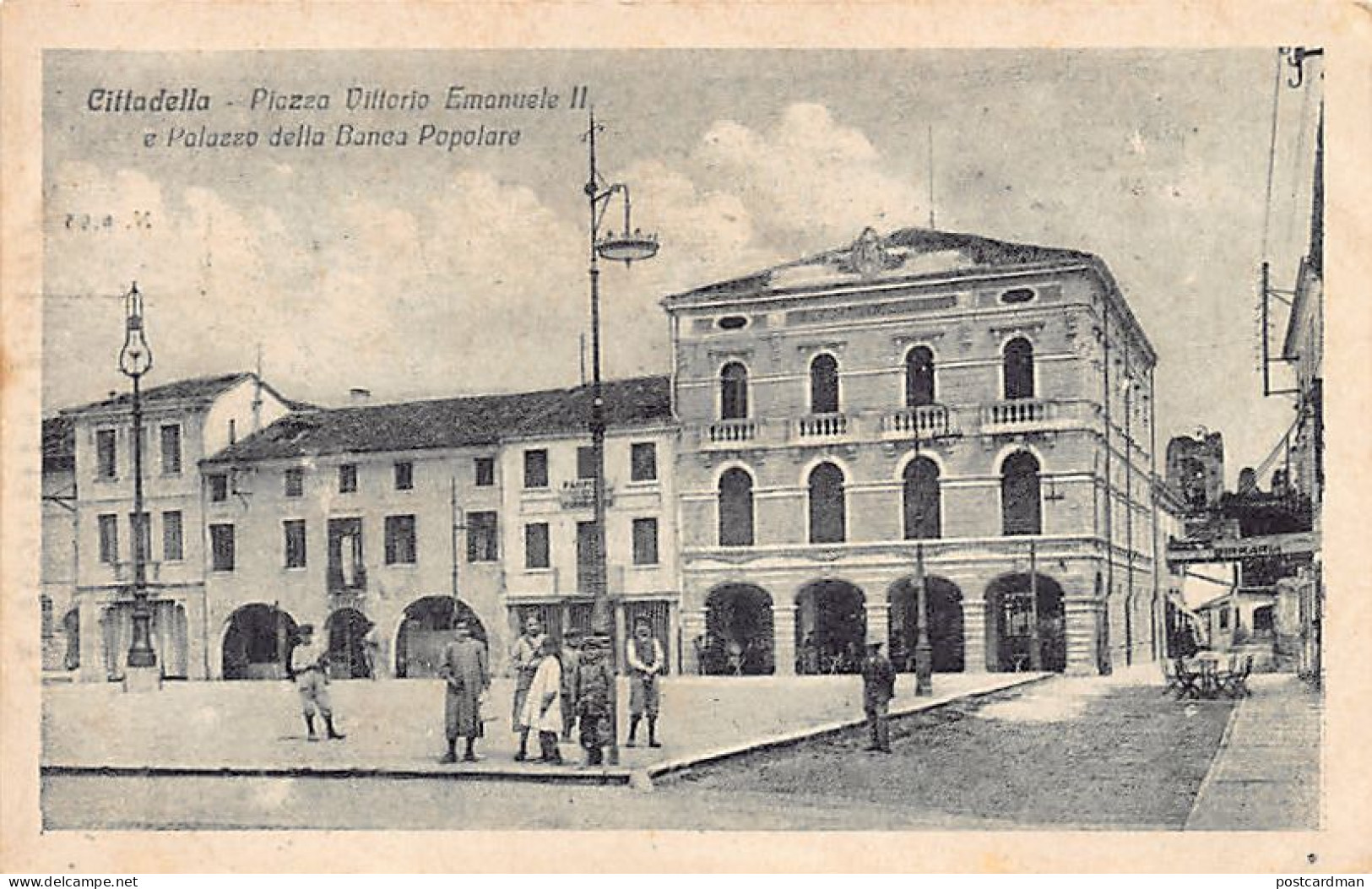 CITTADELLA (PD) Piazza V. E. II E Palazzo Della Banca Popolare - Other & Unclassified