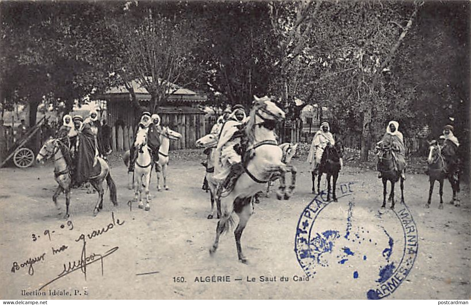 Algérie - Le Saut Du Caïd - Ed. Collection Idéale P.S. 160 - Männer