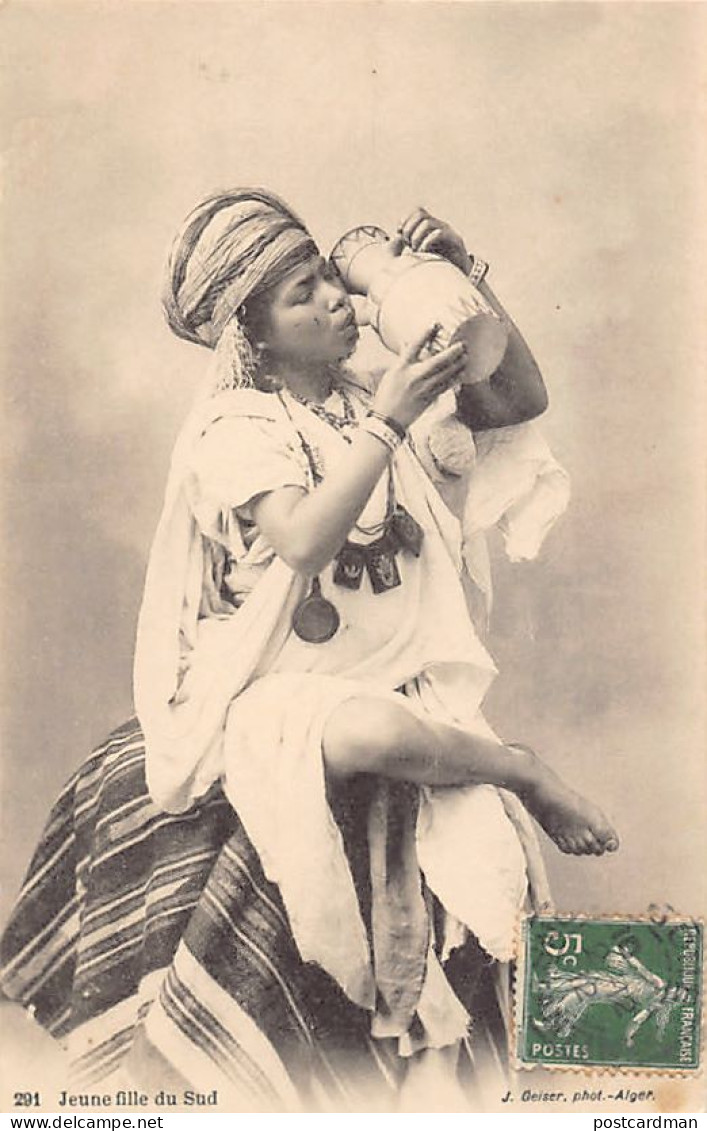 Algérie - Jeune Fille Du Sud - Ed. J. Geiser 291 - Women