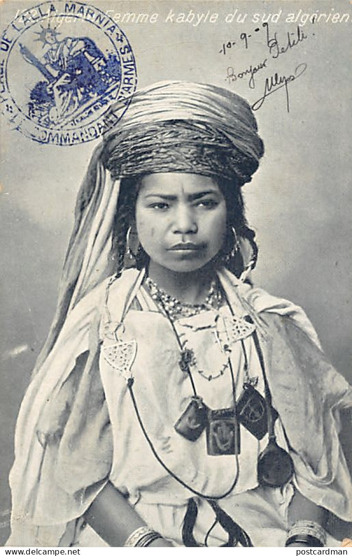 Algérie - Femme Kabyle Du Sud Algérien - Ed. L.V.S. 122 - Femmes