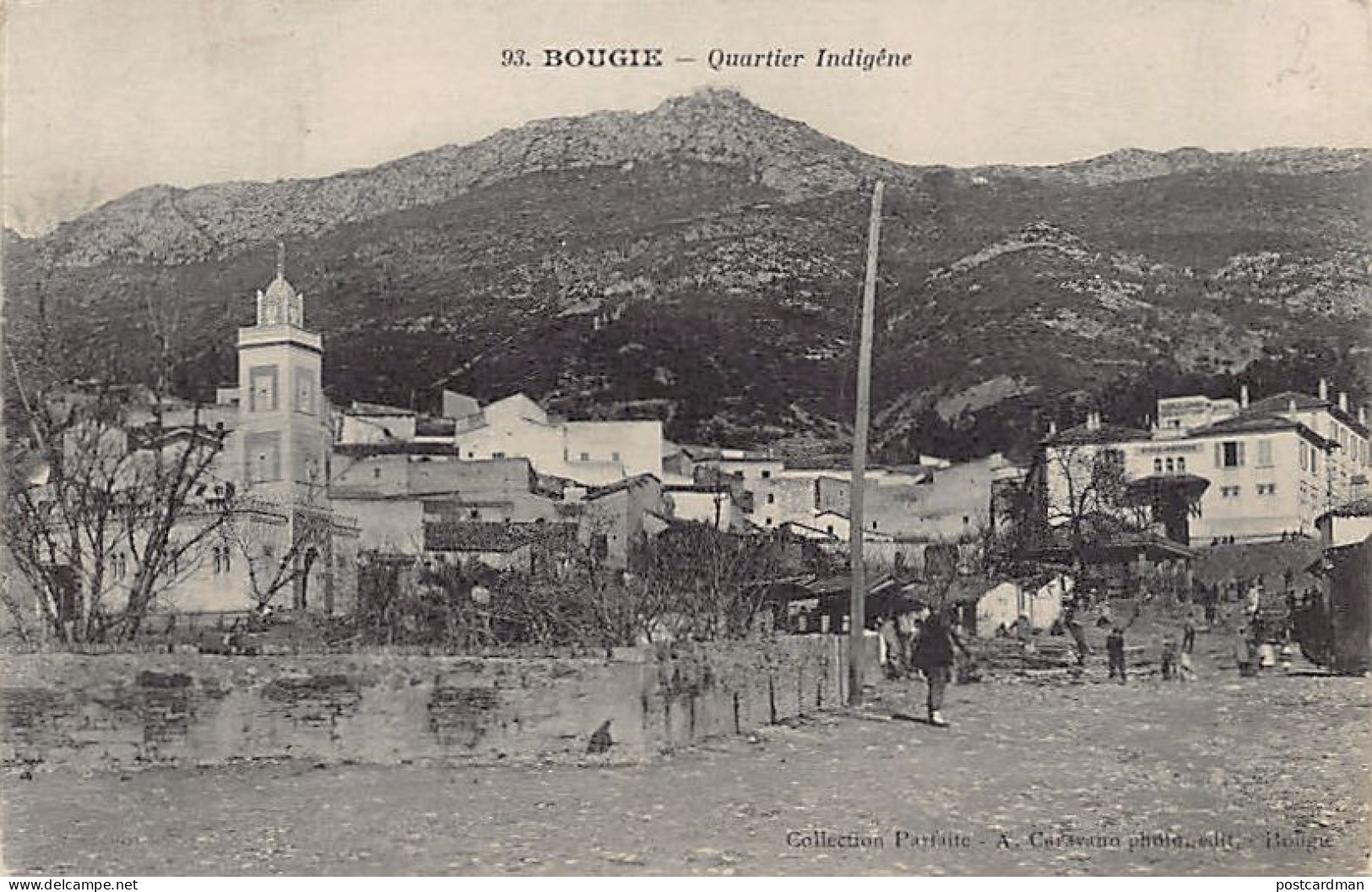 Algérie - BÉJAÏA Bougie - Quartier Indigène - Ecole - Ed. A. Caravano 93 - Bejaia (Bougie)