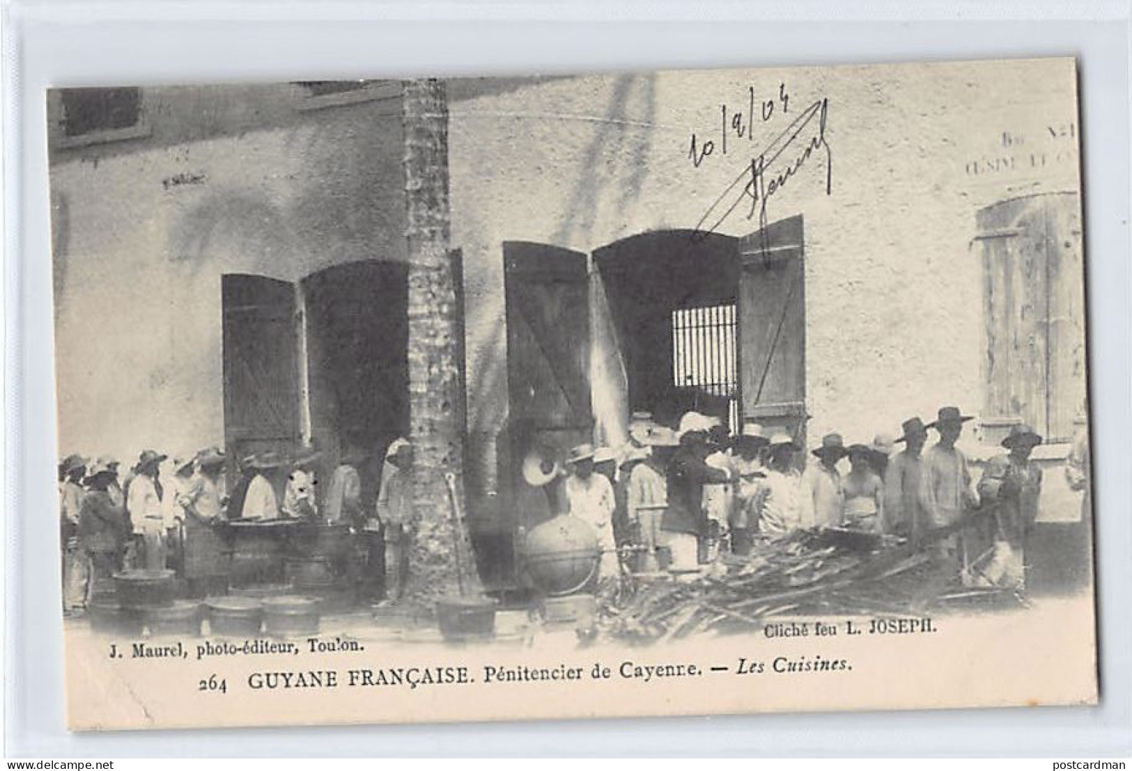 GUYANE - Pénitencier De Cayenne - Les Cuisines - Ed. J. Maurel 264 - Other & Unclassified
