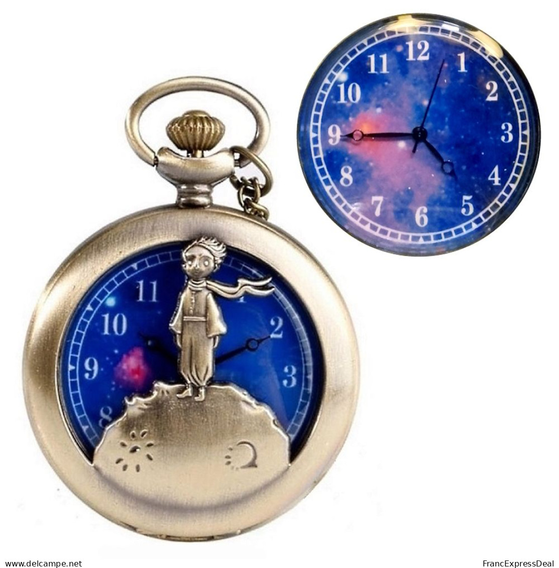 Montre Gousset NEUVE - Le Petit Prince Saint-Exupéry (Ref 1) - Montres Gousset