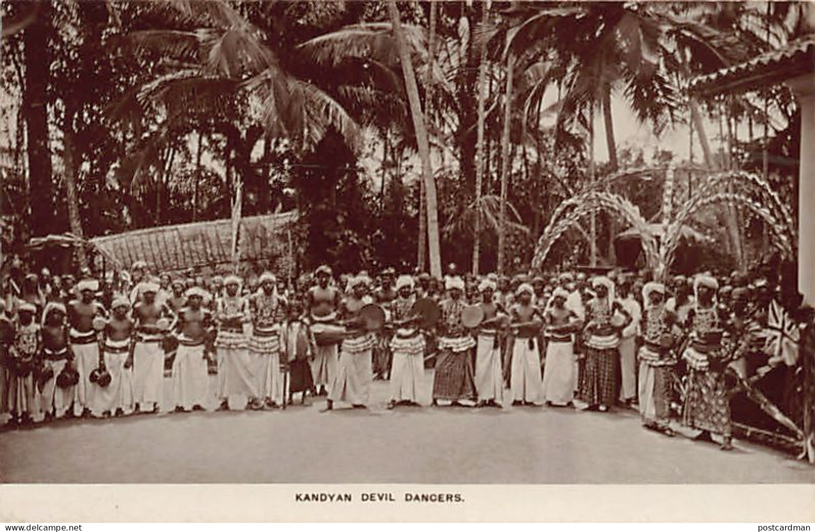 Sri-Lanka - Kandyan Devil Dancers - Publ. Unknown  - Sri Lanka (Ceylon)