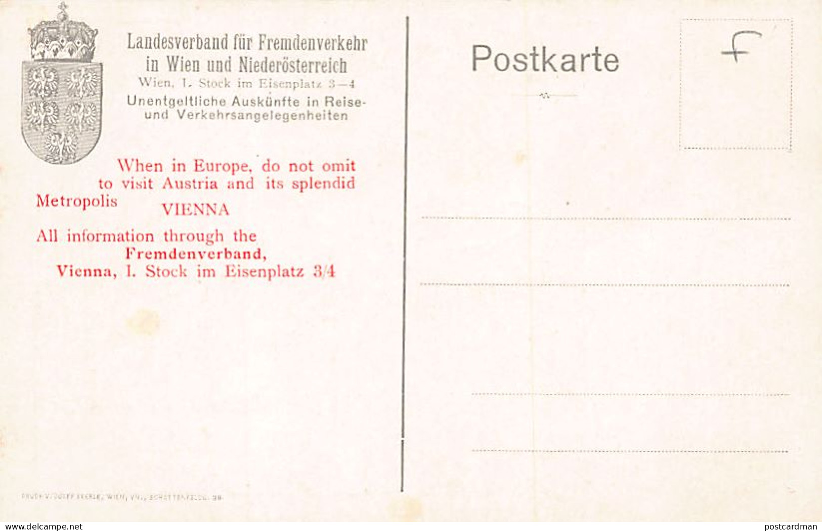 Österreich - Wien - Franz Josef Kai - Urania Gebäude - Floating Exhibition Vianna-New York 1914 - Verlag Landesverband F - Museums