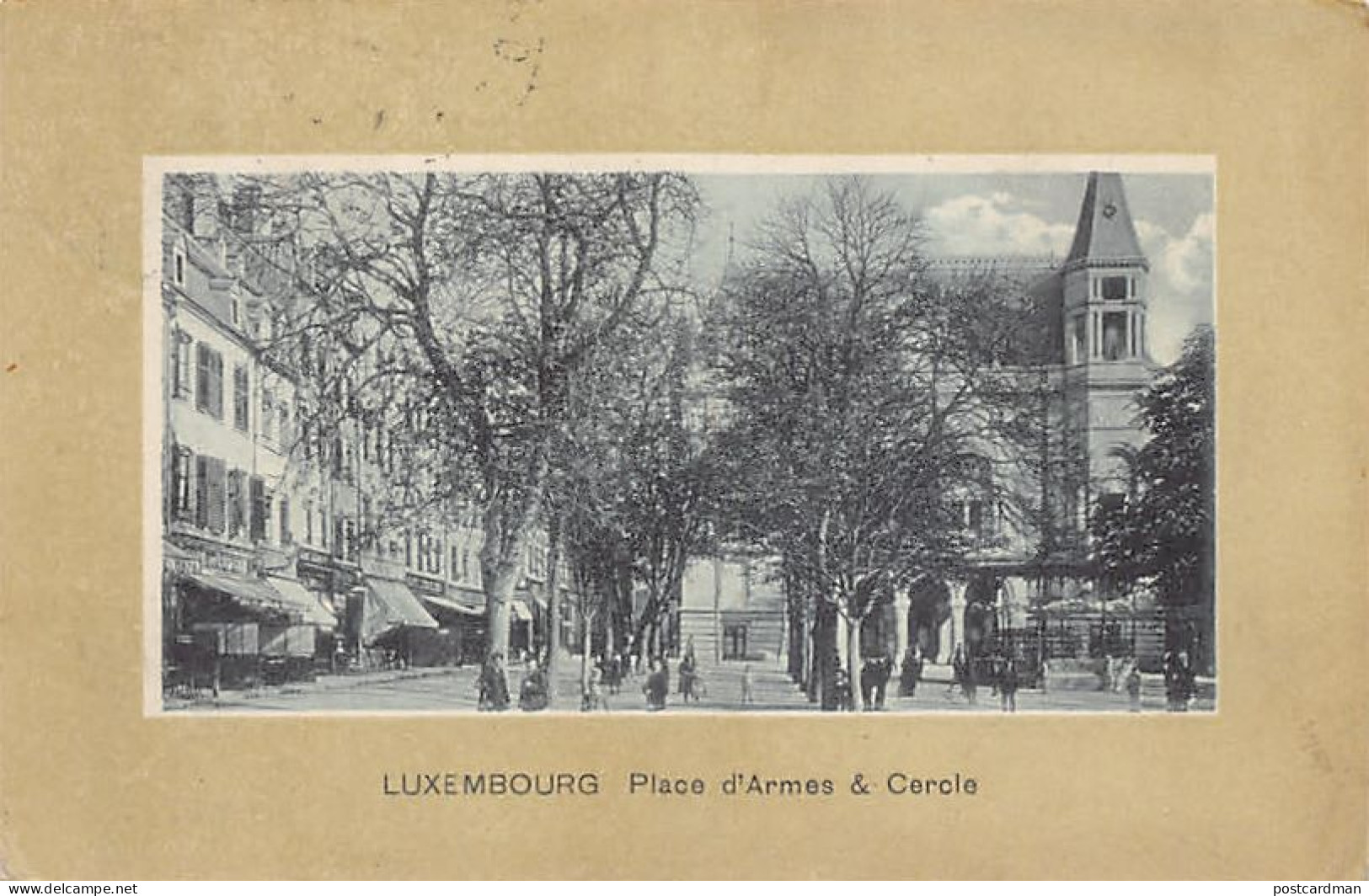 LUXEMBOURG-VILLE - Place D'Armes Et Cercle - Ed. Inconnu  - Luxembourg - Ville