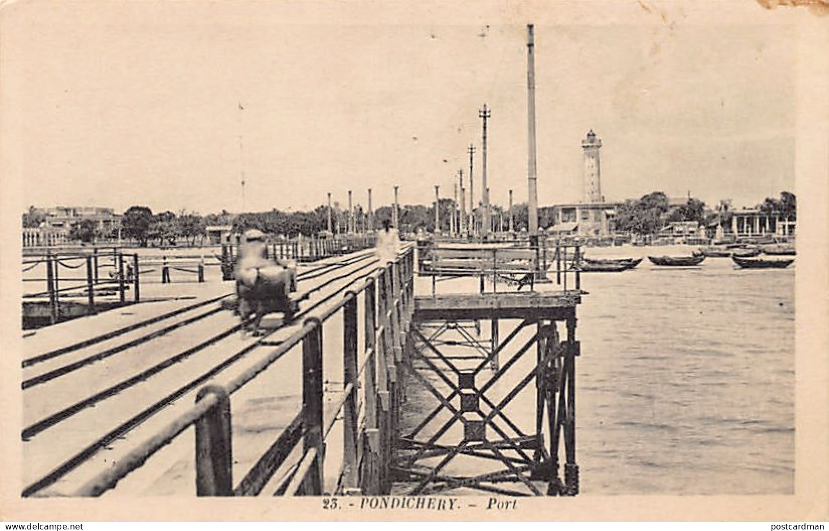 India - PUDUCHERRY Pondichéry - The Harbour - Publ. R. P. Babilonne 23 - Indien
