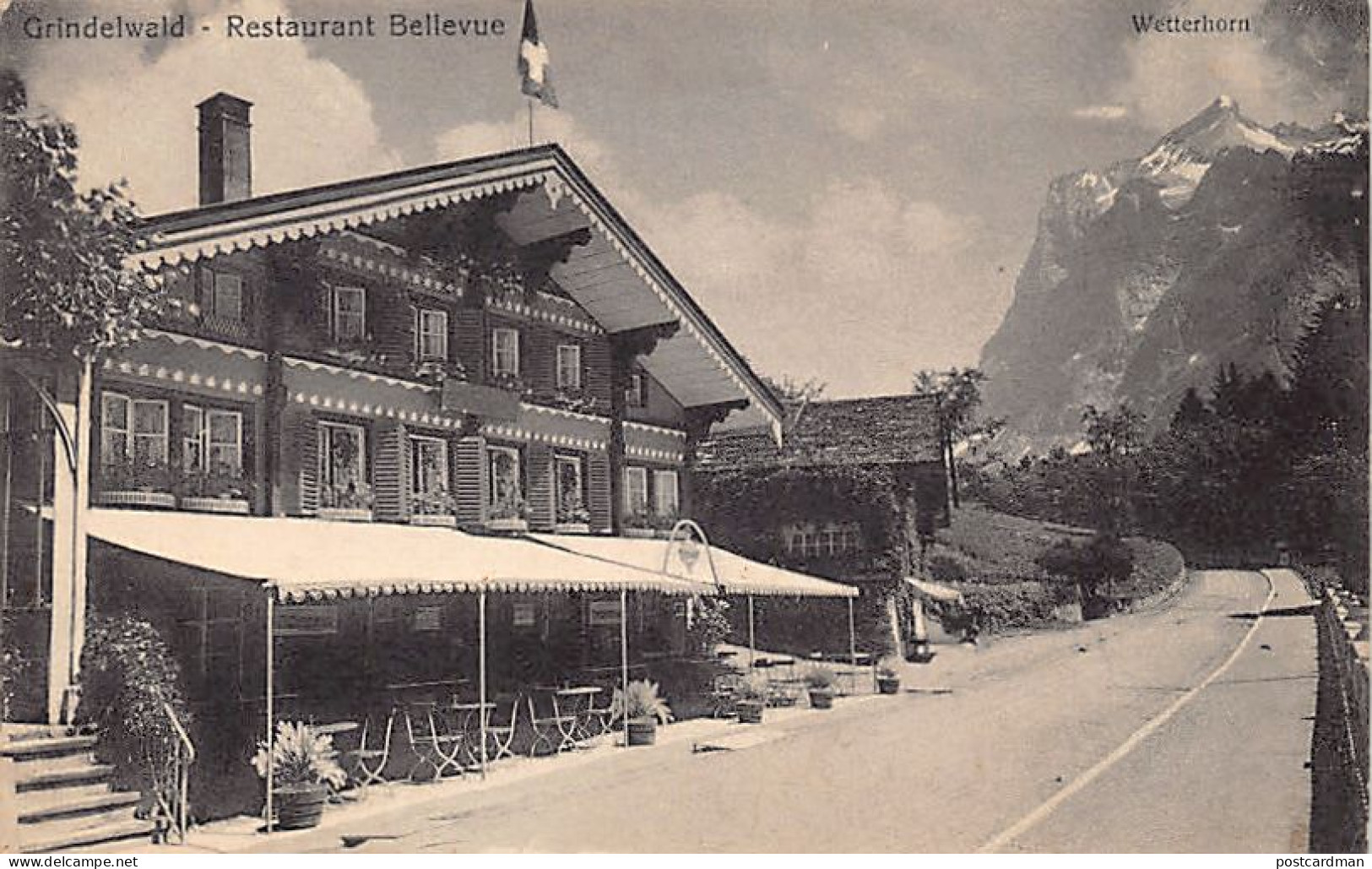 GRINDELWALD (BE) Restaurant Bellevue - Verlag Kunstverlag Brienz  - Grindelwald