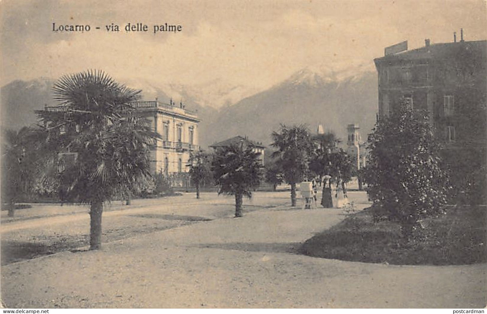 LOCARNO (TI) Via Delle Palme - Ed. Carl Fürzli  - Locarno