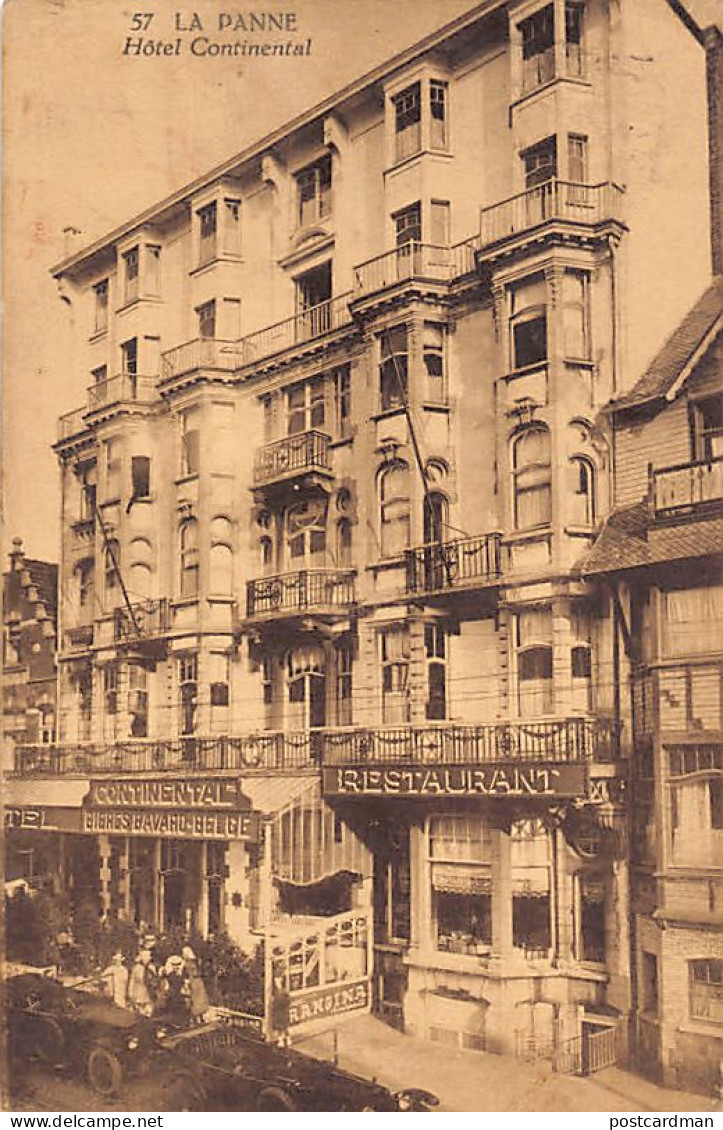 DE PANNE (W. Vl.) Hôtel Continental - De Panne