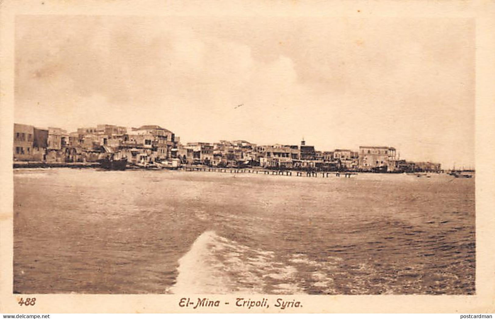 Liban - TRIPOLI - El-Mina - Ed. Sarrafian Bros. 488 - Lebanon