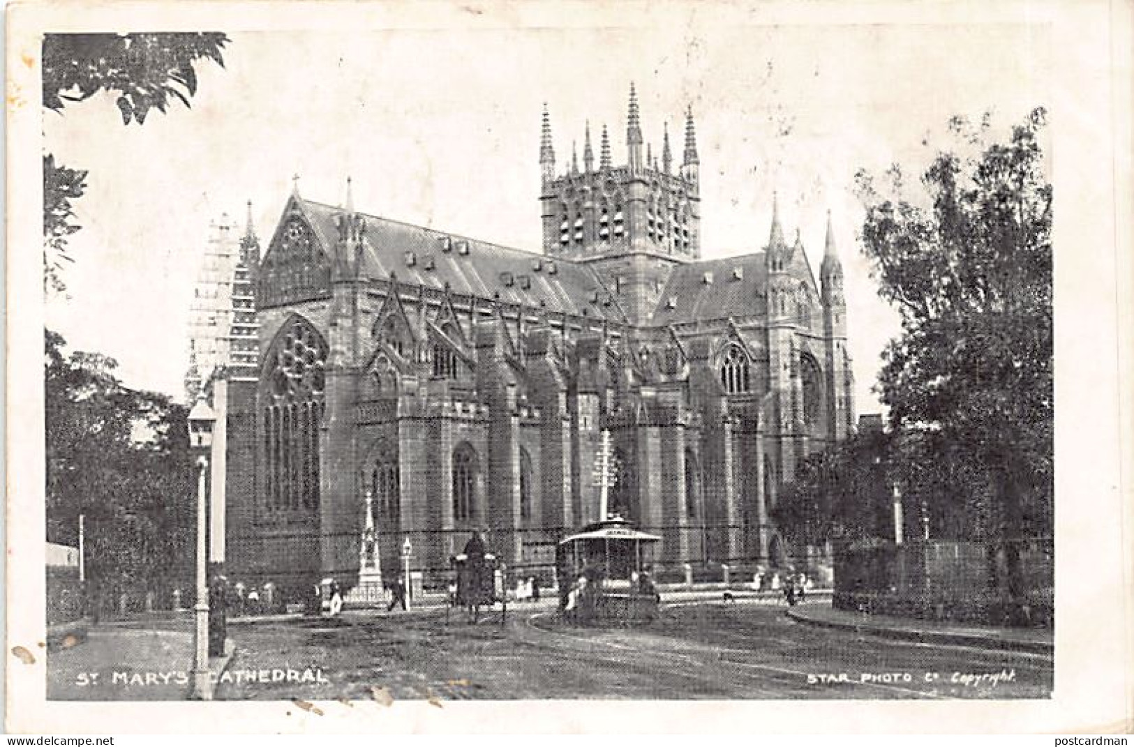 Australia - SYDNEY - St. Mary's Cathedral - Publ. Star Photo Co.  - Sydney