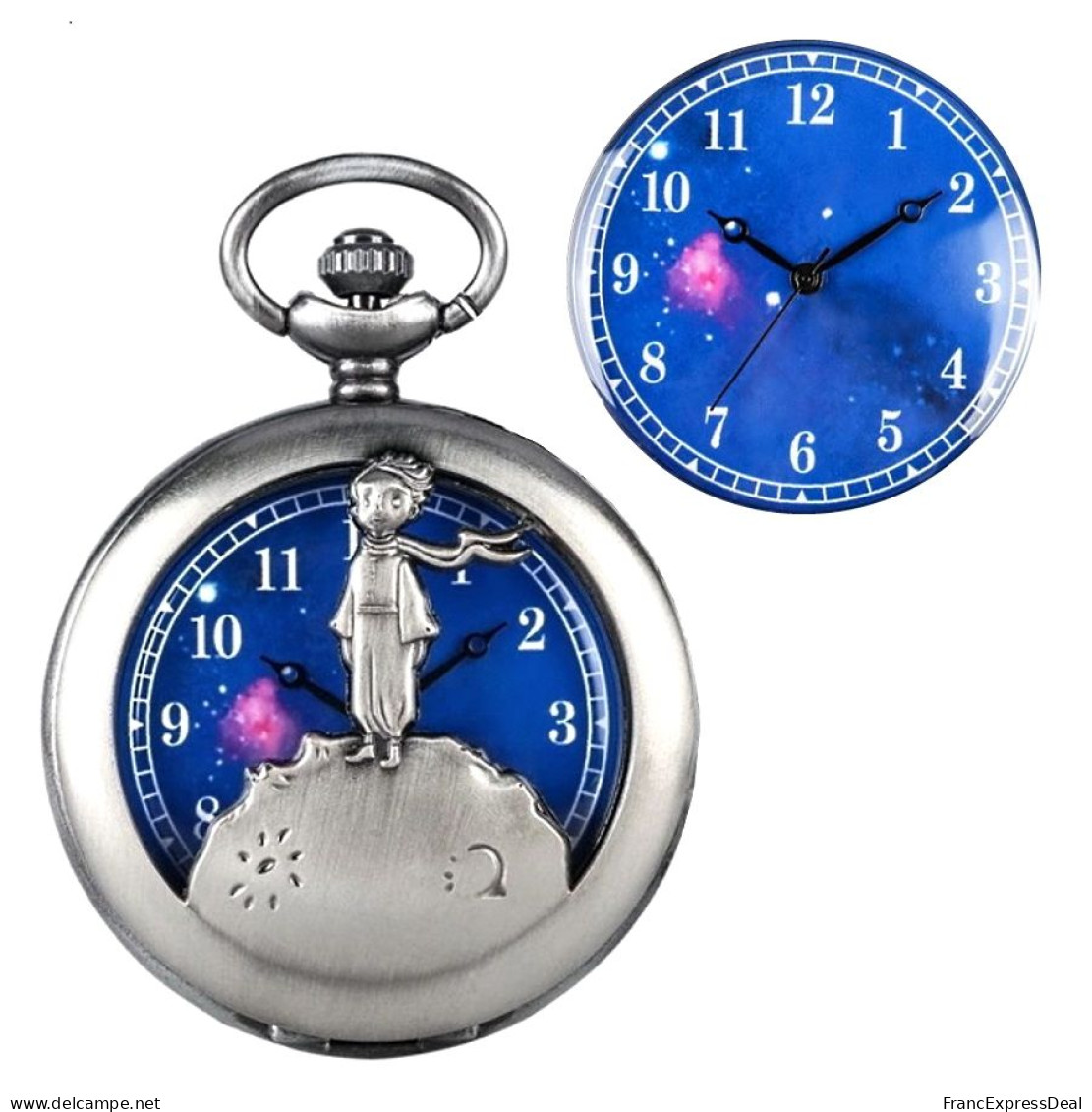 Montre Gousset NEUVE - Le Petit Prince Antoine De Saint-Exupéry (Réf 2) - Relojes De Bolsillo