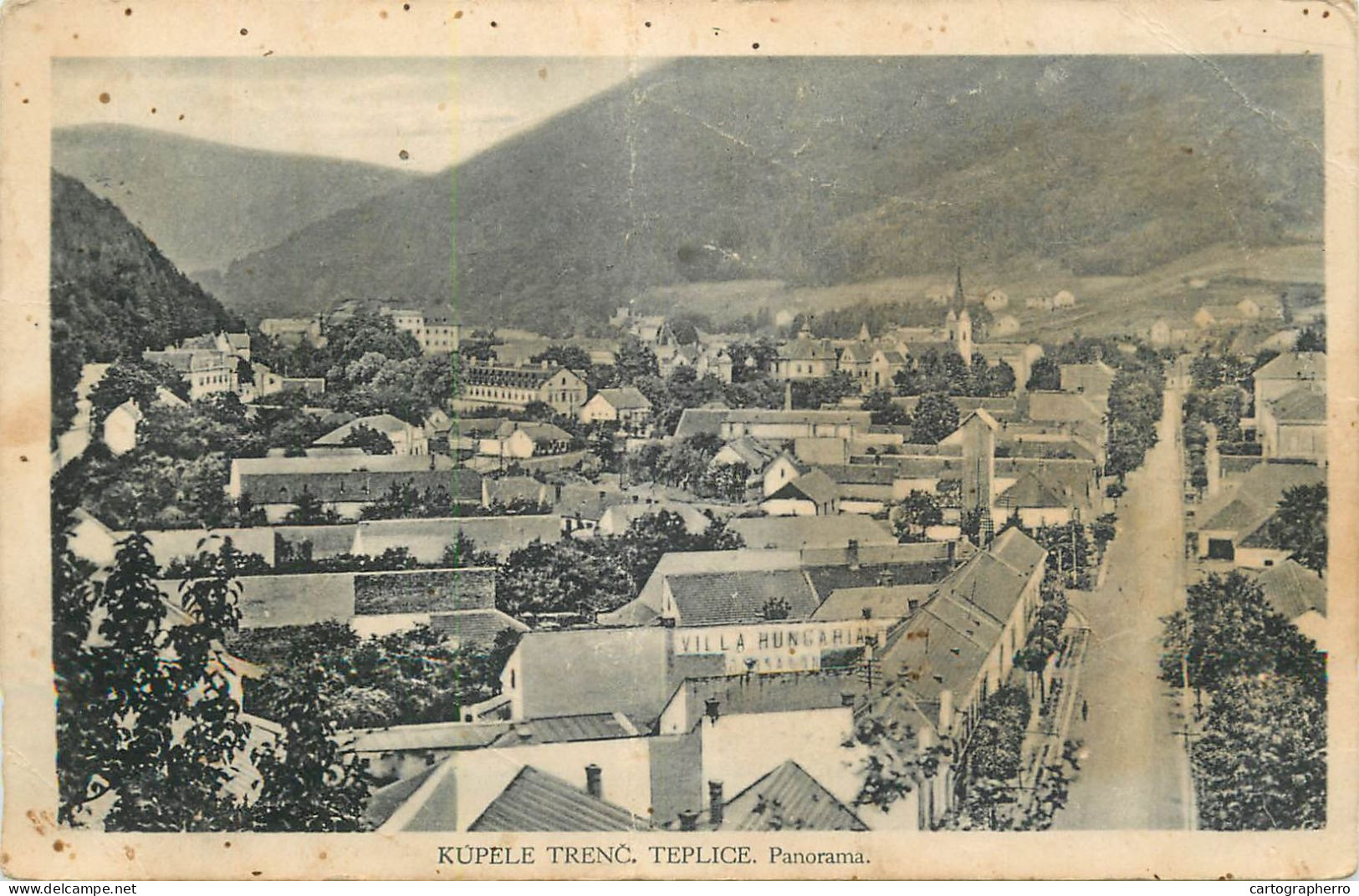 Postcard Slovakia Kúpele Trenčianske Teplice - Slovaquie