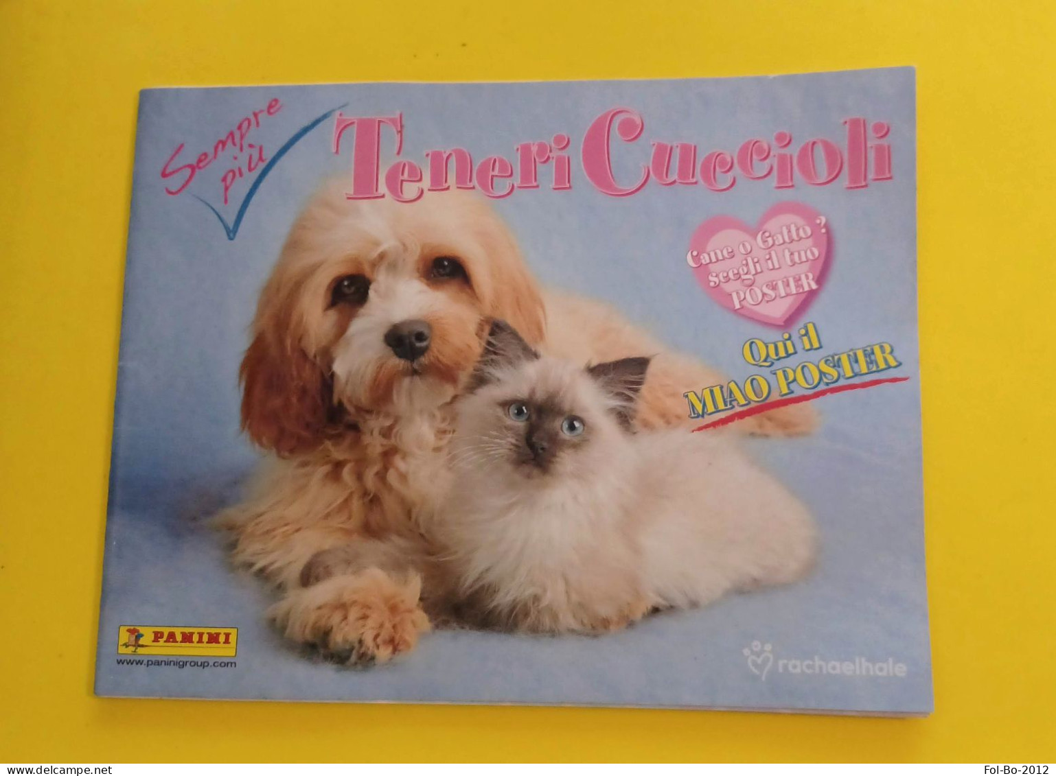 Teneri Cuccioli Album Con Poster Gatto Vuoto Panini 2010 - Edition Italienne